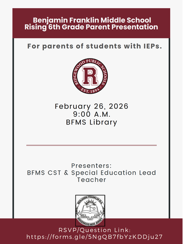 Rising 6th Graders with IEPs