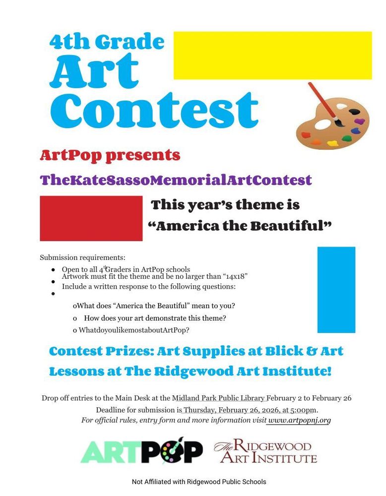 4th Gr. Art Contest