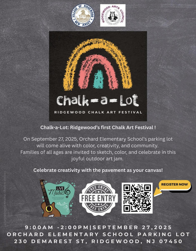 Chalk-a-Lot Art Festival - September 27th , 9am-2pm at Orchard Elementary School