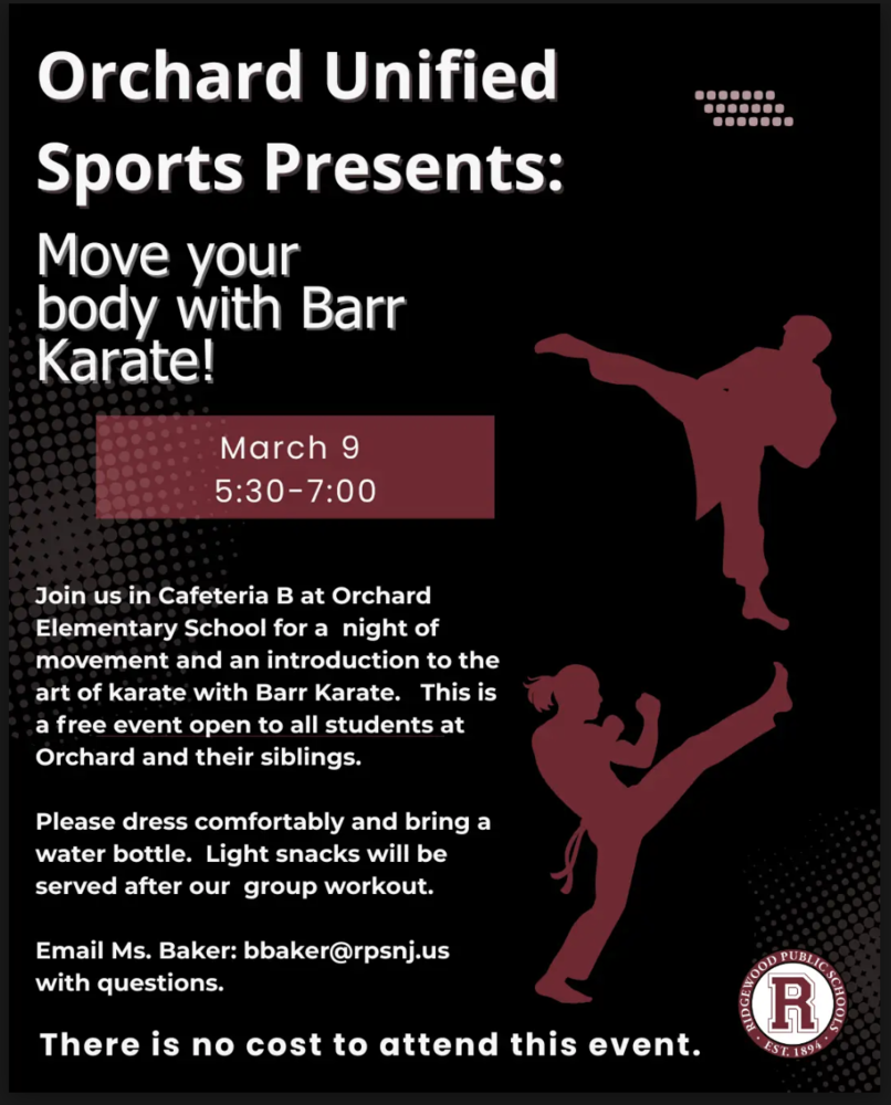 Orchard Unified Barr karate