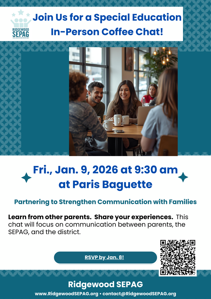 SEPAG Coffee Chat on Friday, January 9th at 9:30am at Paris Baguette