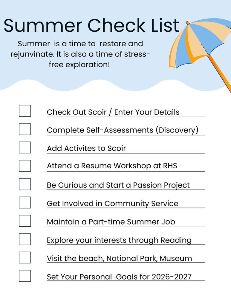 Guidance CheckList