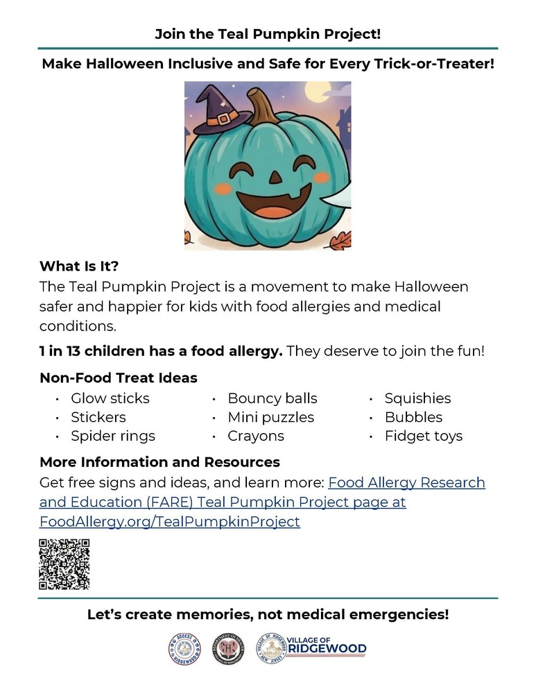 Teal Pumpkin Project