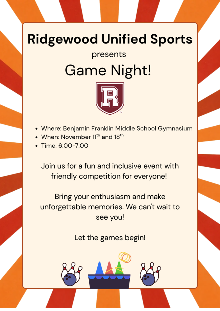 Unified Games Night