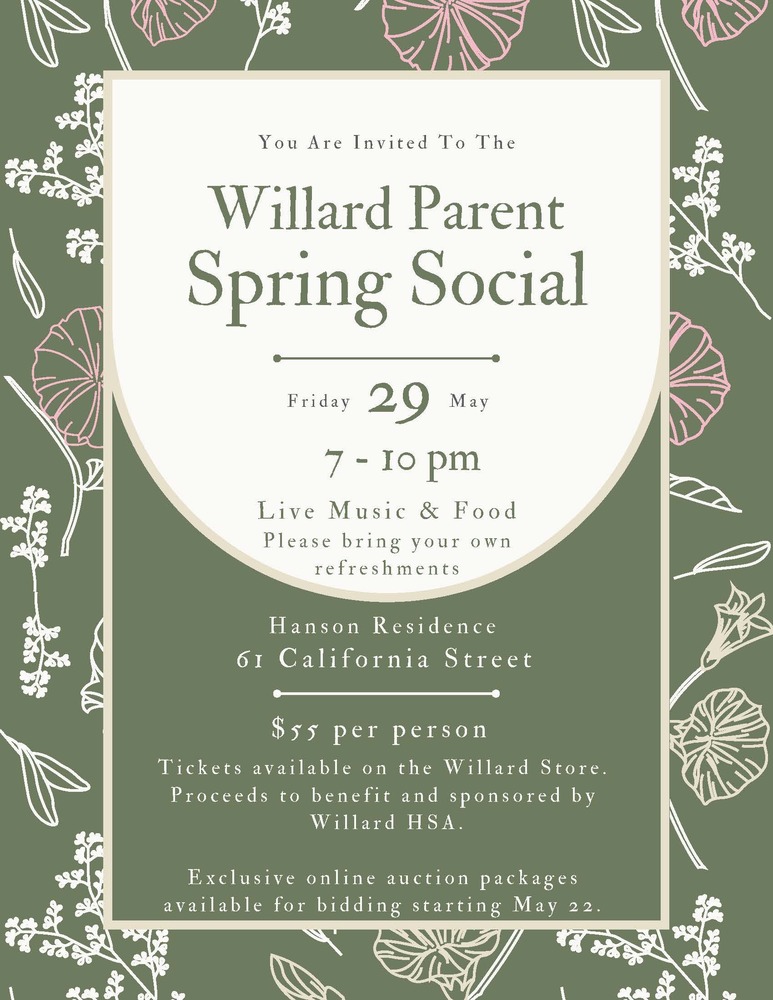 Spring Social flyer
