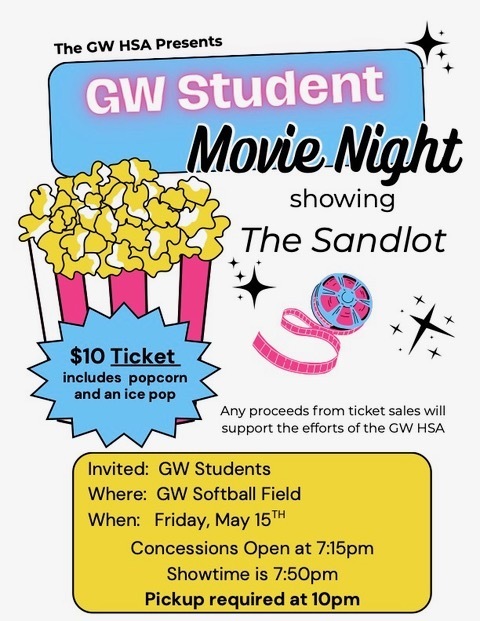 GW Movie Night - May 15th
