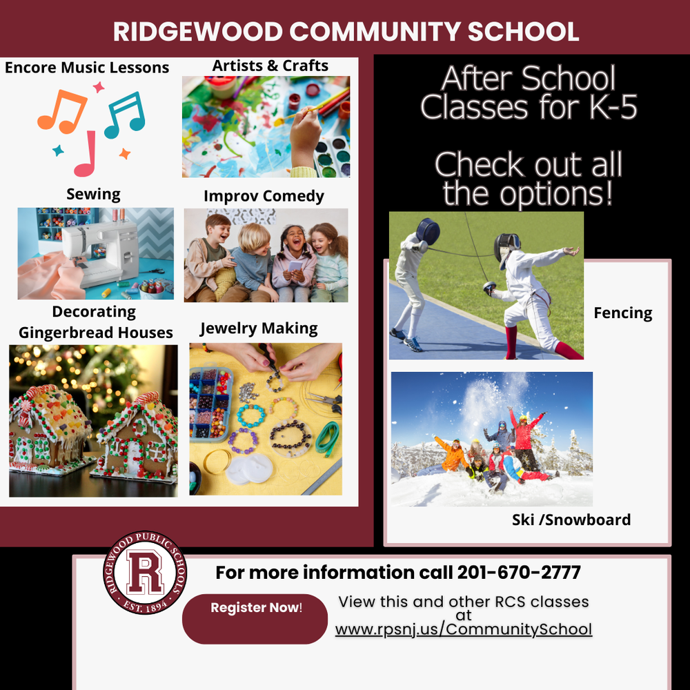 Community school flyer