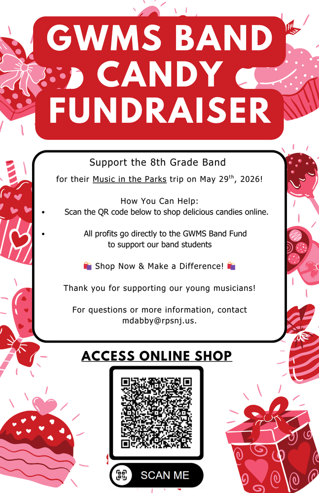 GWMS Band Candy Fundraiser
