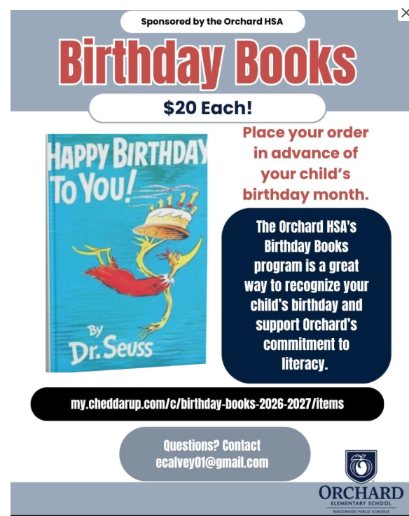 a picture of Dr. Suess book that says happy birthday to you. Birthday books are $20 each