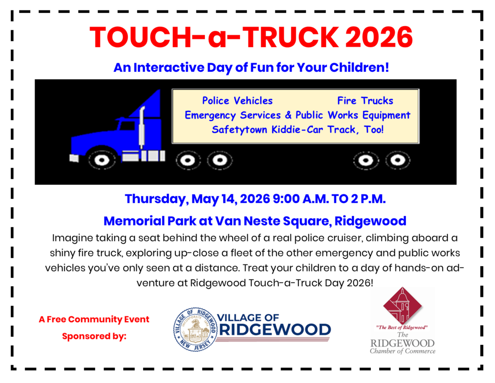 Touch a truck flyer