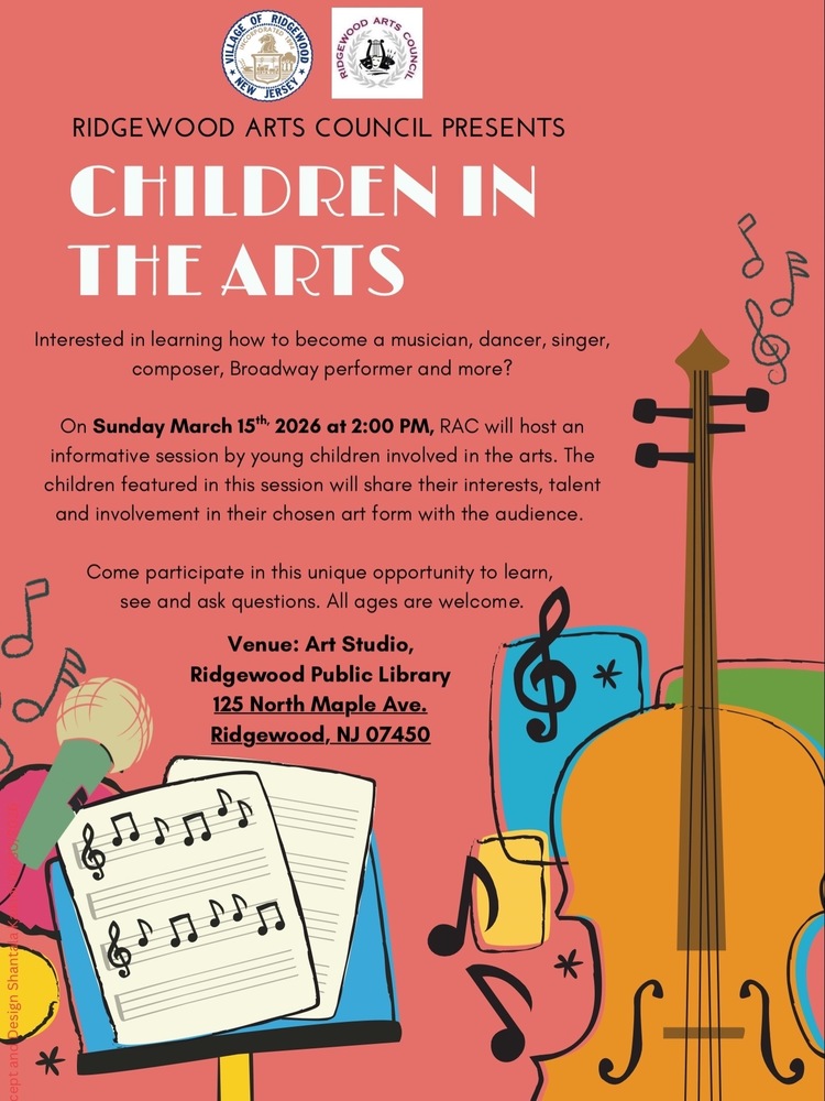 Children in the Arts - March 15th at 2:00pm