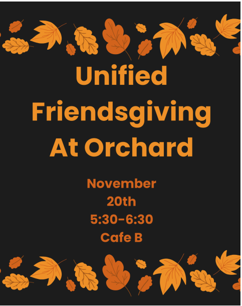 Unified Friendsgiving at orchard
