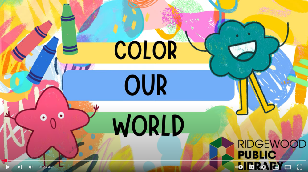 RPL Summer Reading Program - Color Our World