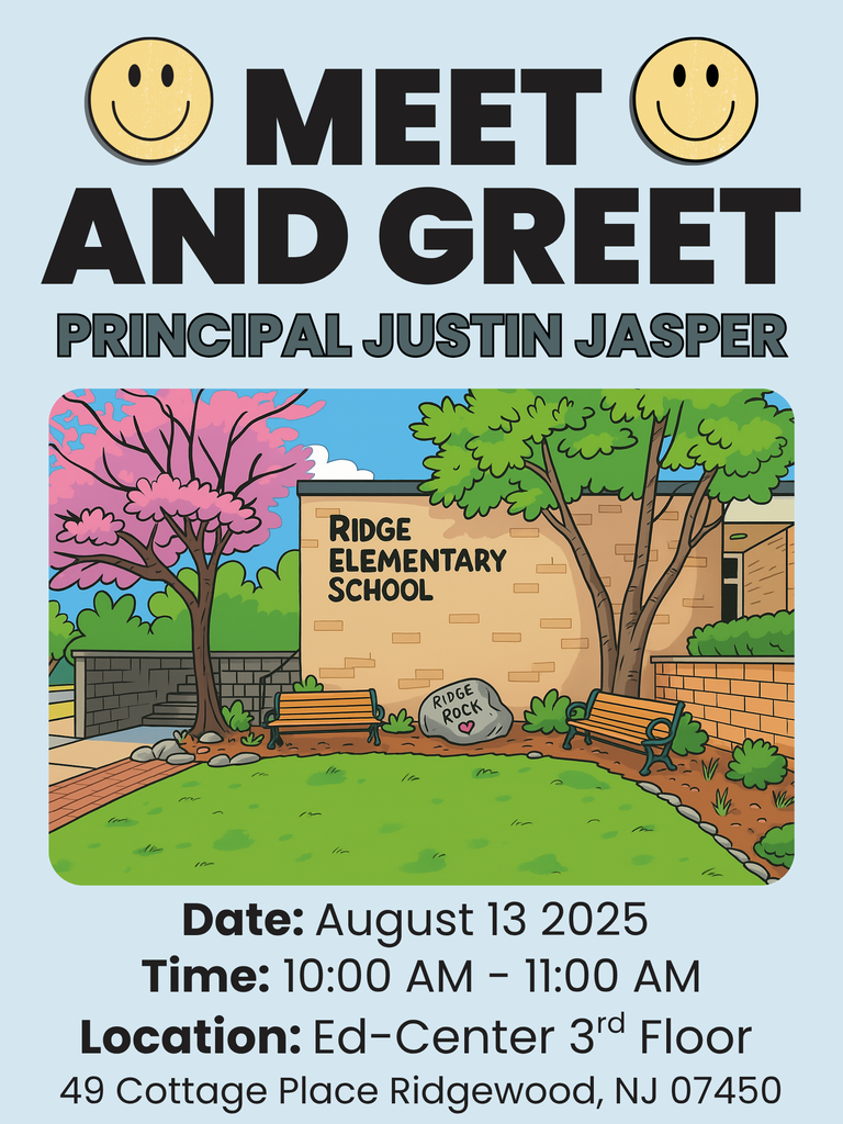 Meet Principal Justin Jasper - Wednesday, August 13th at 10am, Ed Center