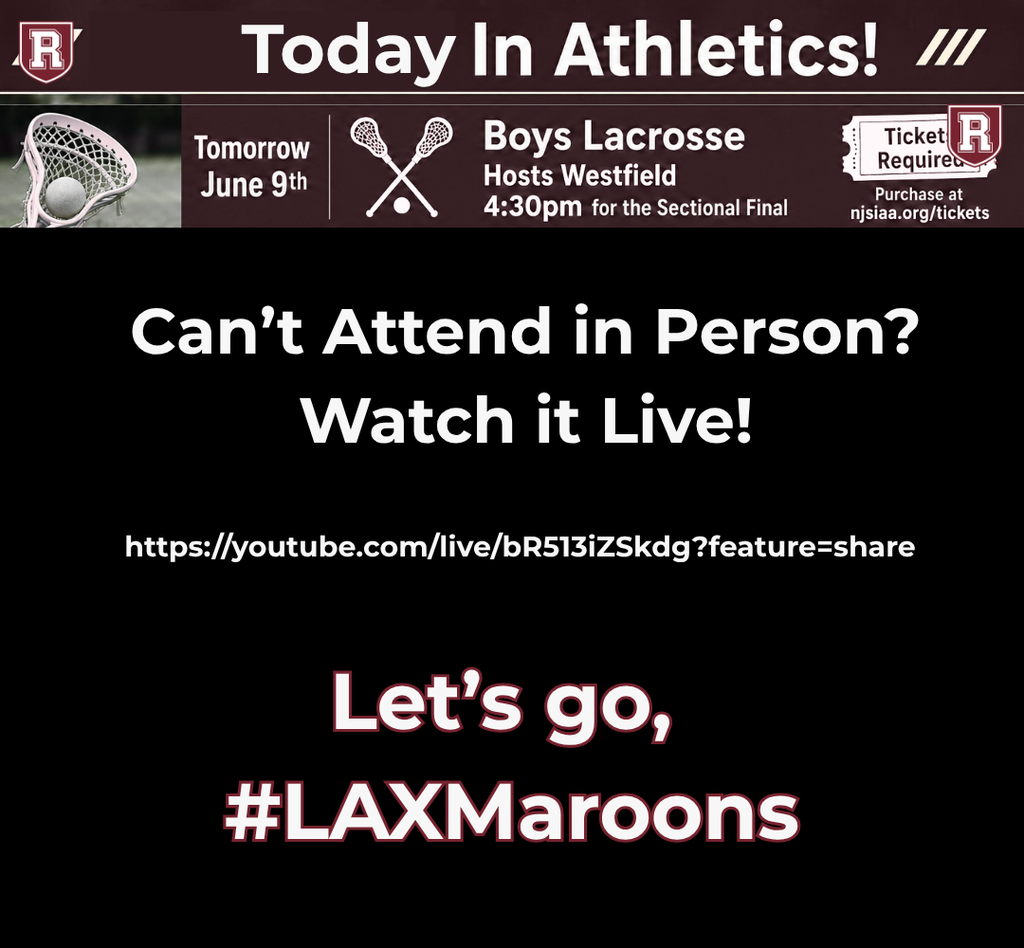 Boys LAX today at 4:30pm home