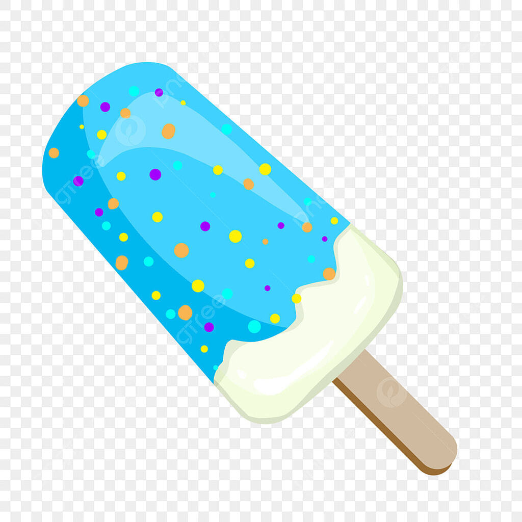 Blue popsicle image