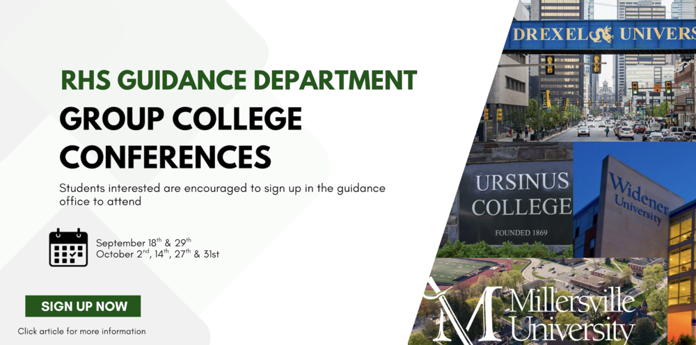 RHS Guidance College Conferences