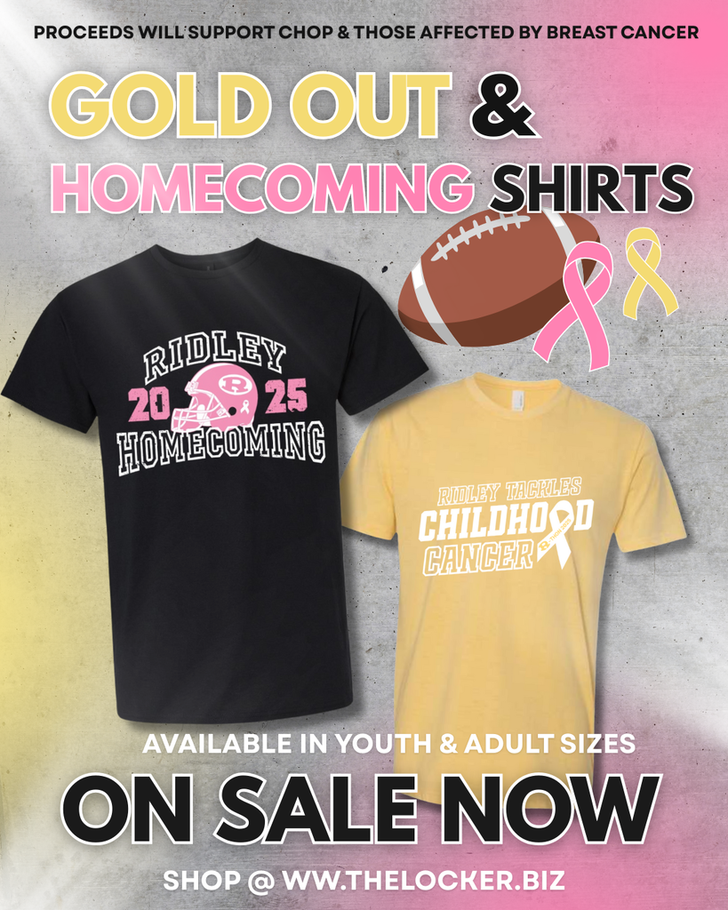 Gold out & Homecoming Shirts On sale now 