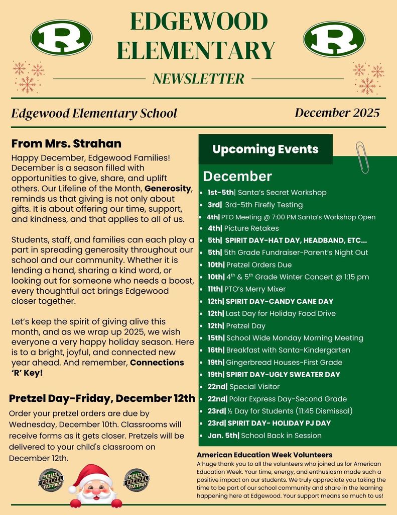 December Newsletter