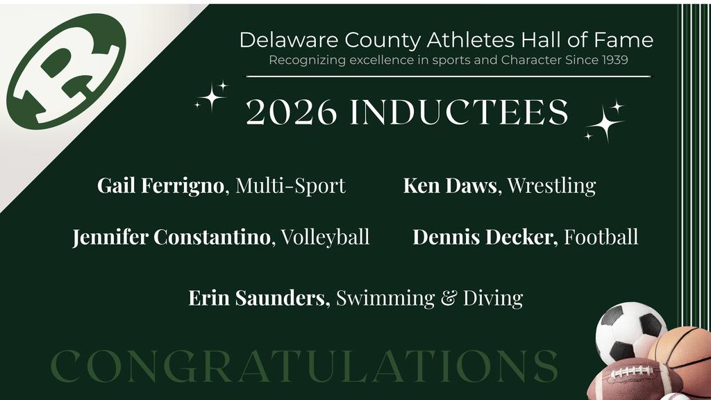 Delco Athletes HOF