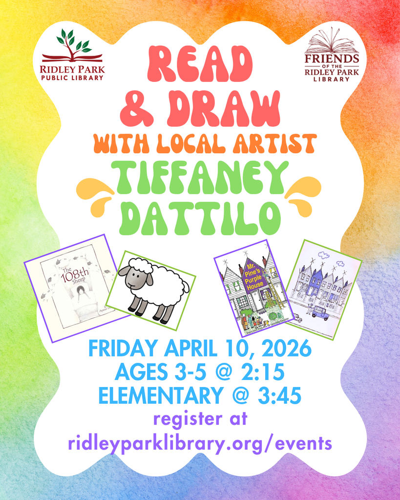 Read & Draw With Local Artist Tiffany Dattilo