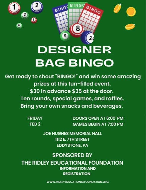 designer bag bingo