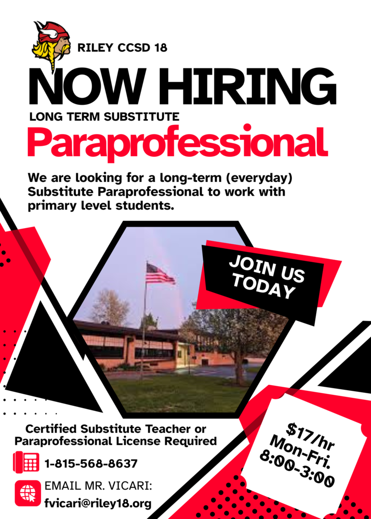 Now Hiring Paraprofessional