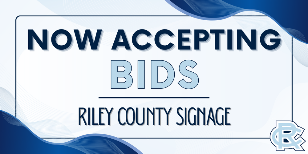 Accepting bids for signs