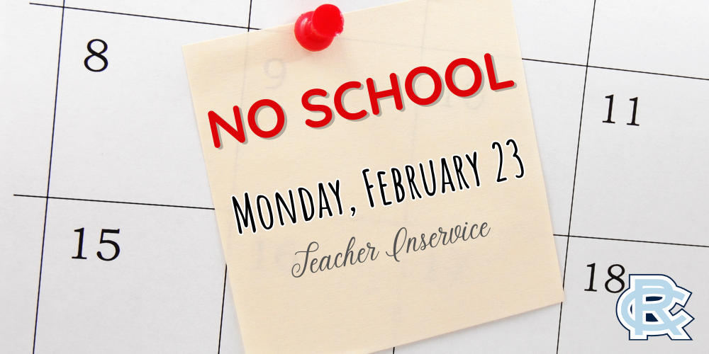 calendar with no school feb 23