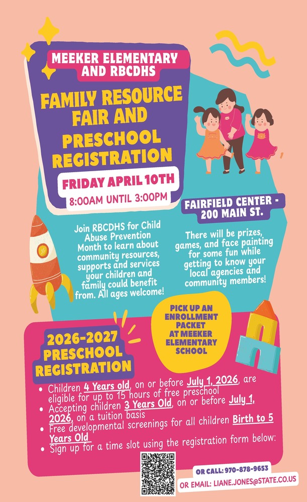 Family Resource Fair and Preschool Registration