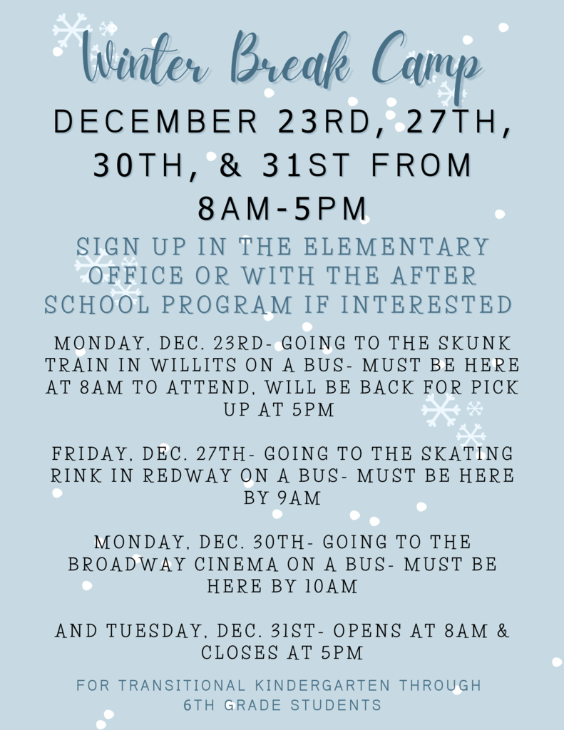 Winter Break Camp