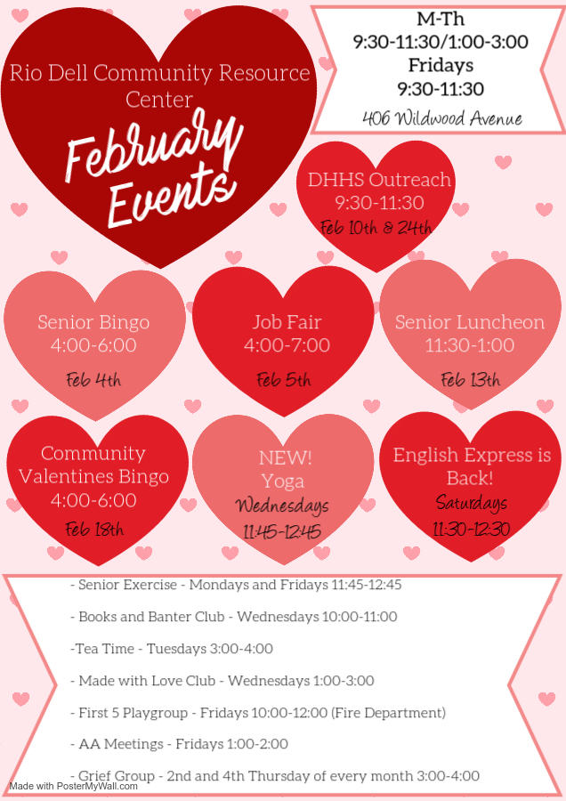Feb. events