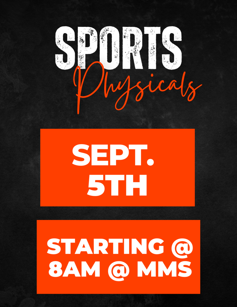 sports physical flyer