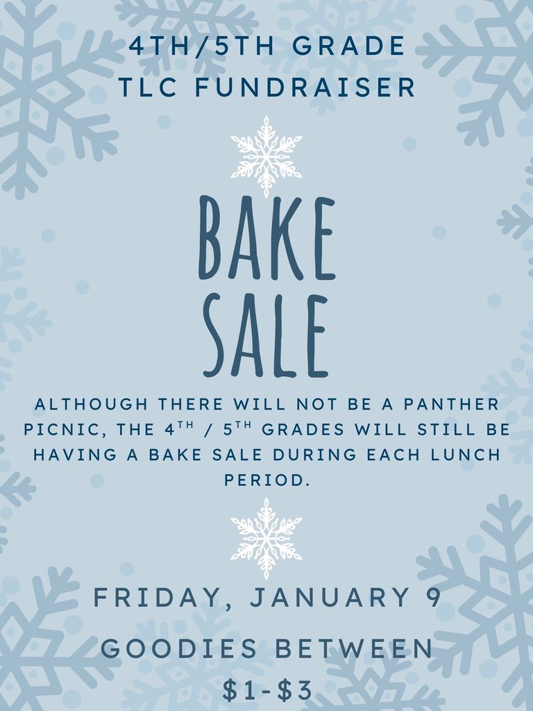 4/5 Bake Sale
