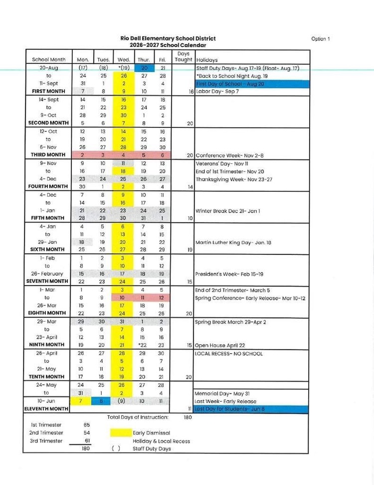 calendar