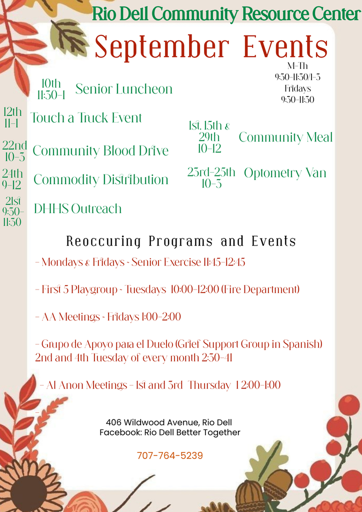 September Events