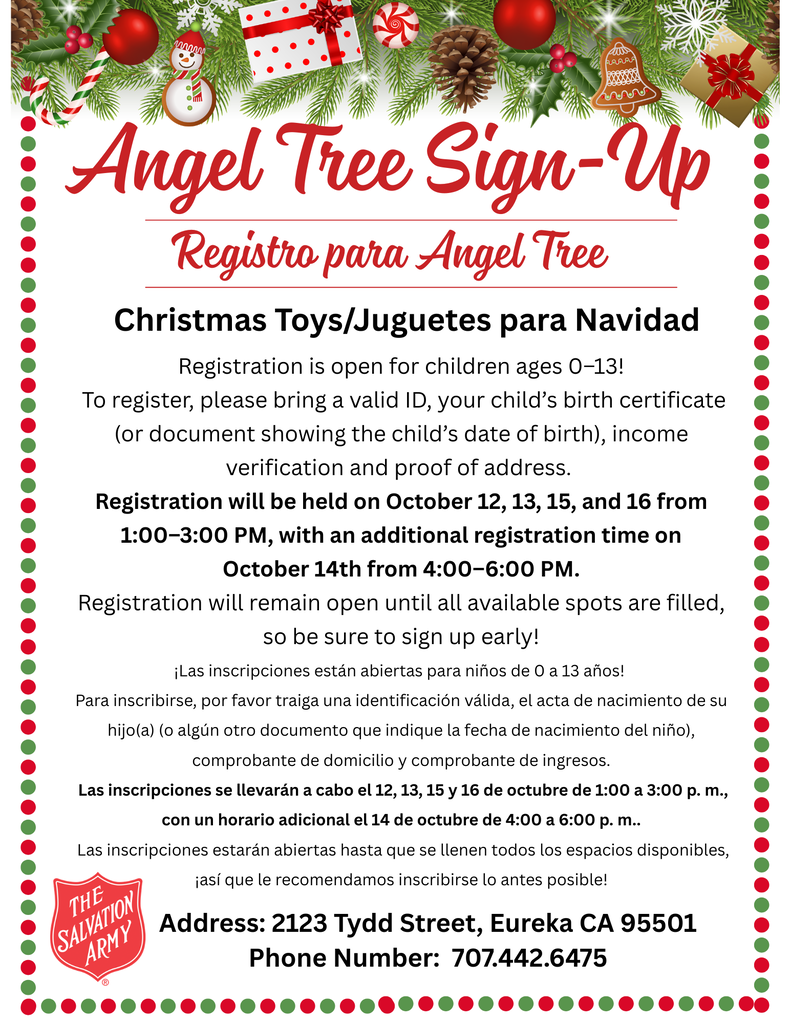 Angel Tree Sign-Up
