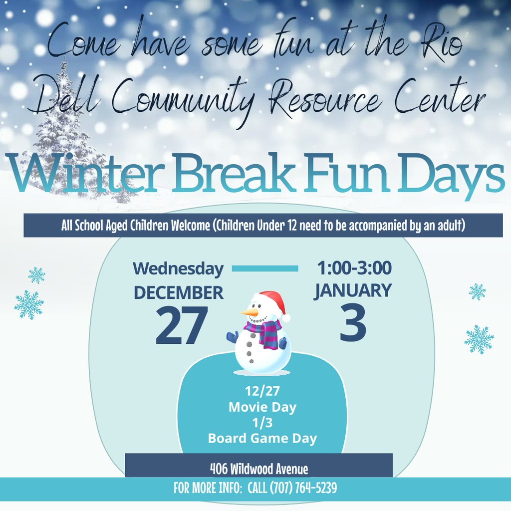 Winter Break Fun Days