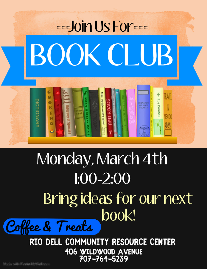 Book Club flyer