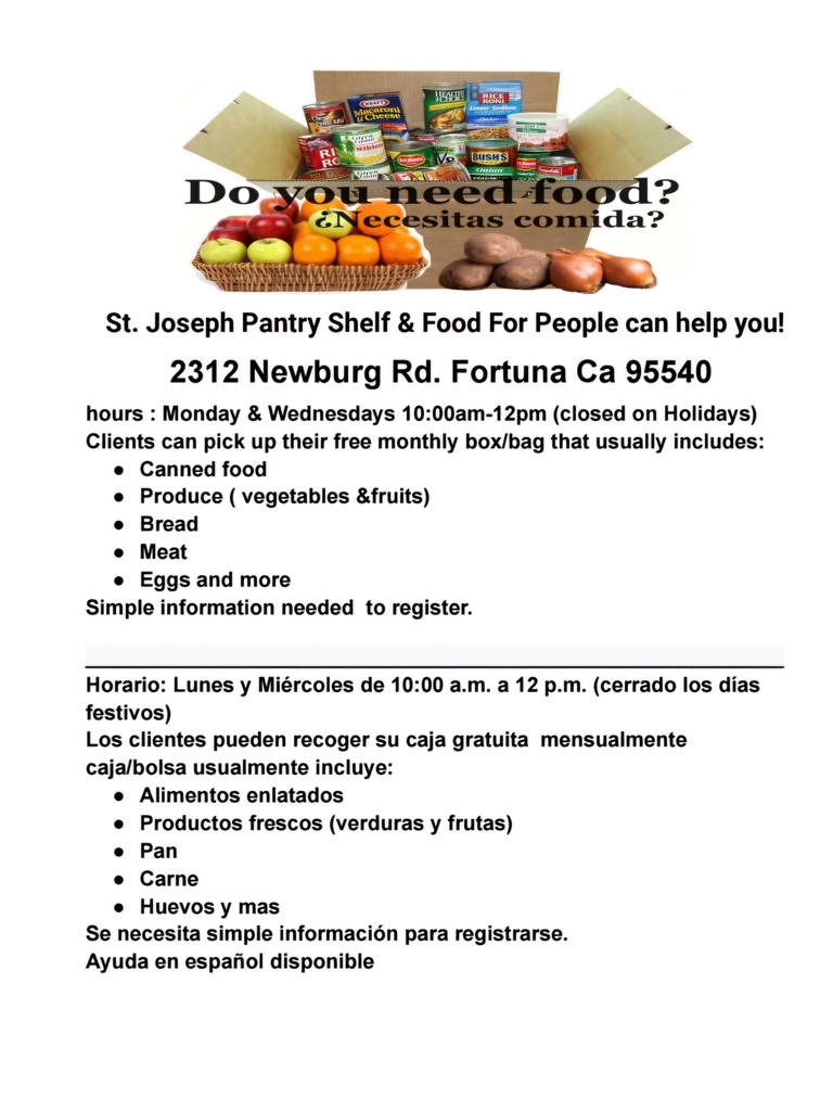 St. Joe's pantry