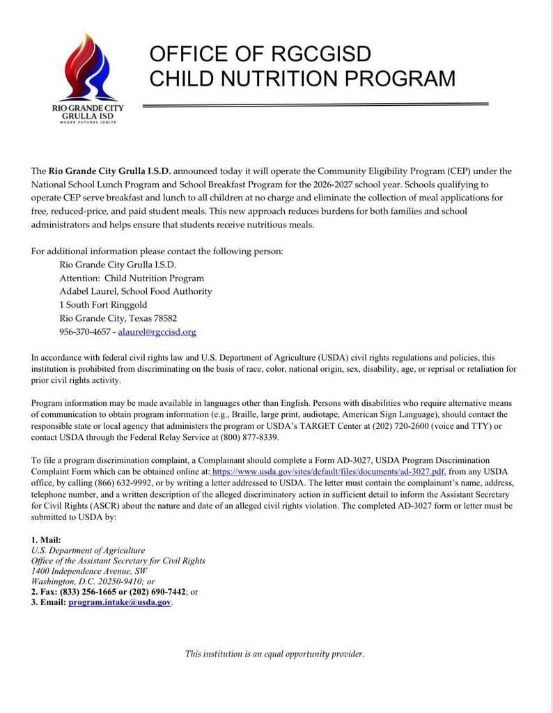 Child Nutrition Program