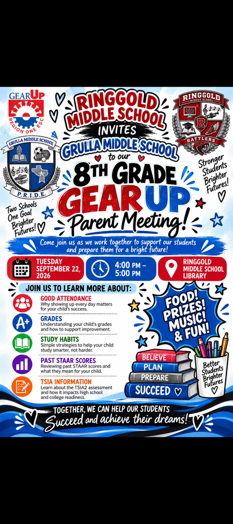 Gear Up flyer