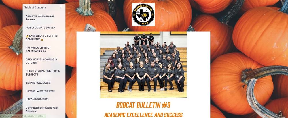 Bobcat Bulletin #9