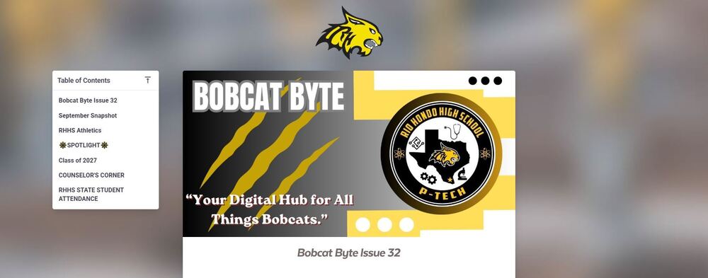 Bobcat Byte #32