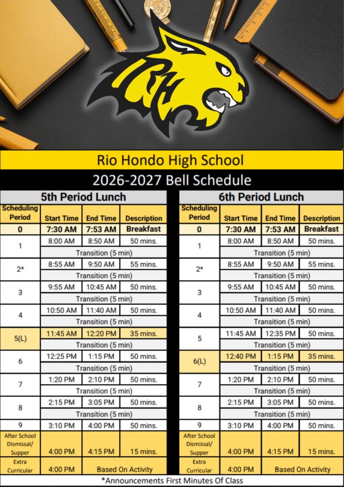 Bell Schedul