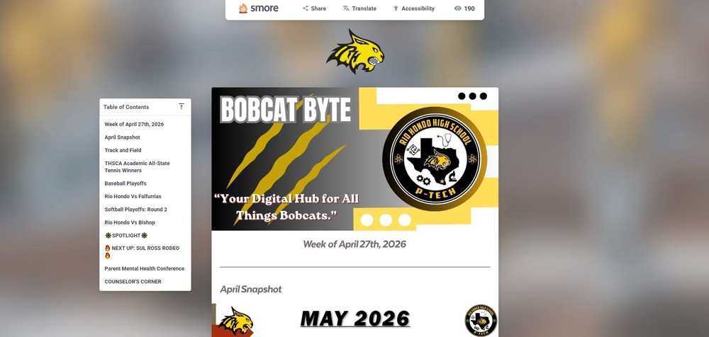 Bobcat Byte  April 27