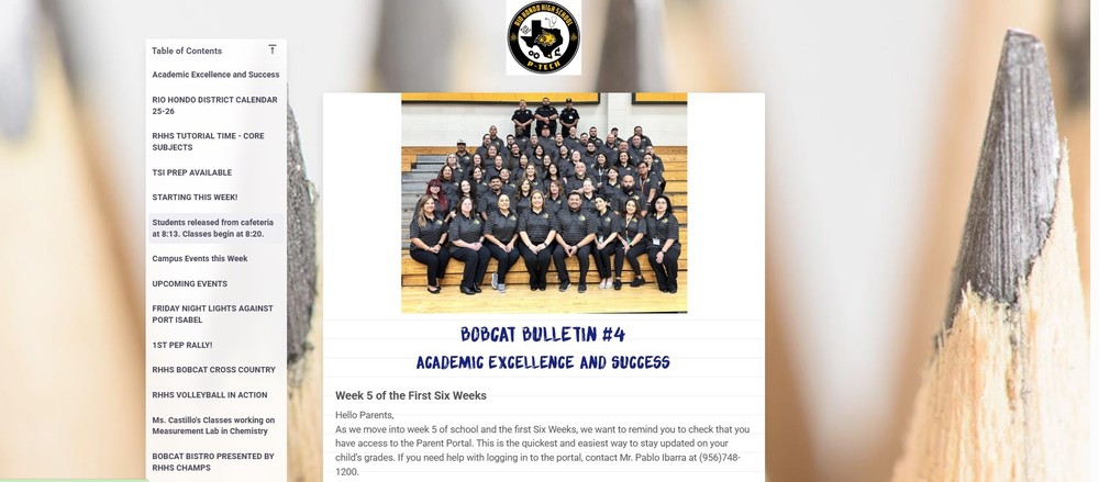 Bobcat Bulletin #4