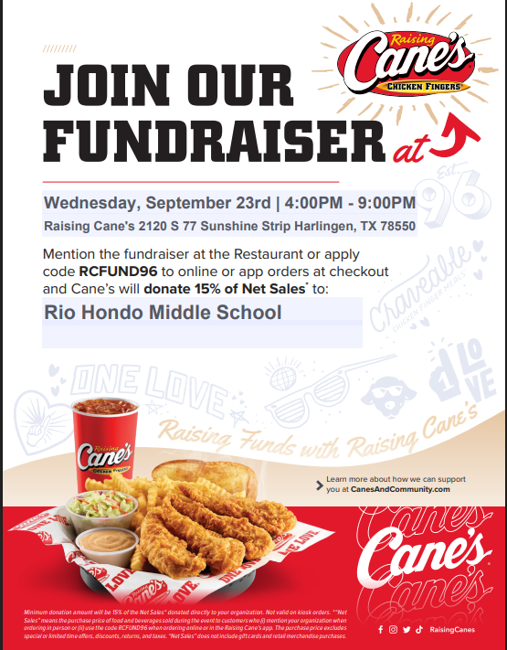 Middle School Fundraiser