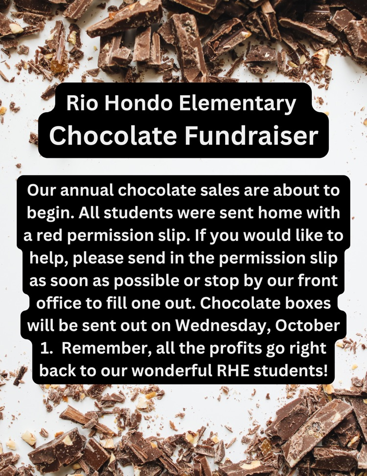 chocolate fundraiser 