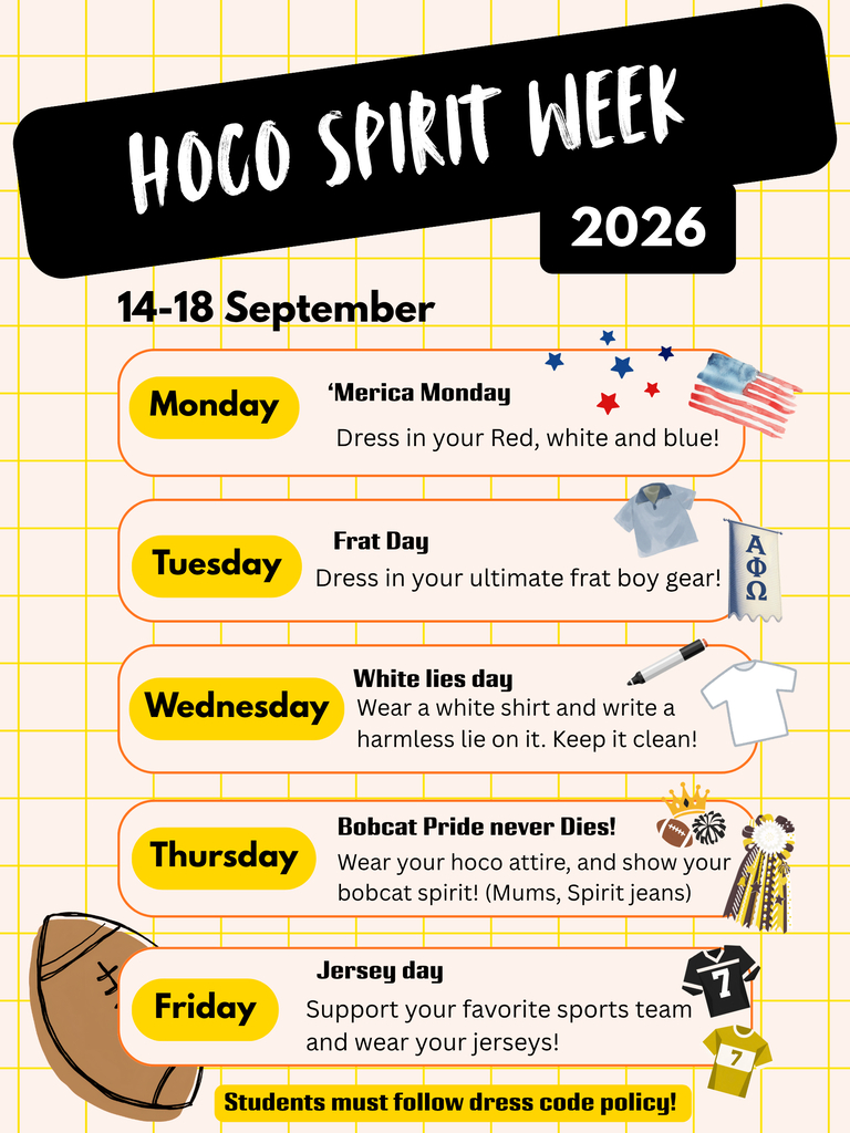 HOCO Spirit Week